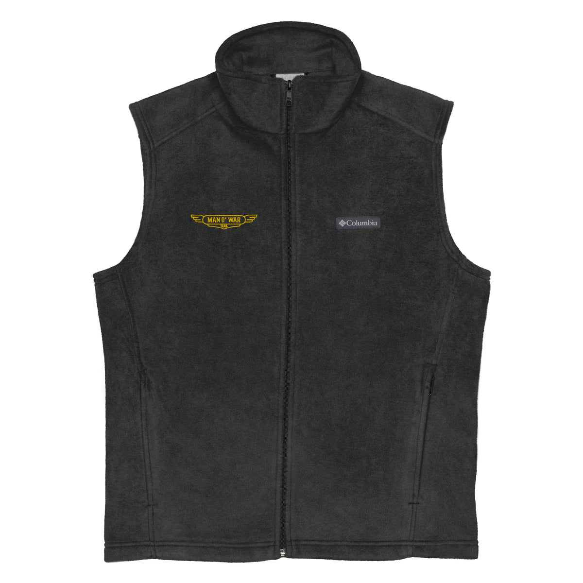 Man O' War Trail Embroidered Fleece Vest – Explore Harris