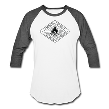 Load image into Gallery viewer, Baseball T-Shirt - white/charcoal