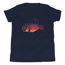 Load image into Gallery viewer, Youth Backcountry Camping T-Shirt