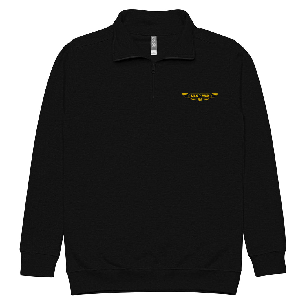 Man O' War Embroidered Fleece Pullover