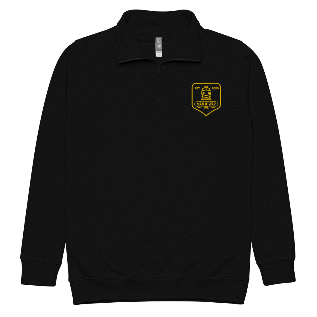 Man O' War Embroidered Fleece Pullover